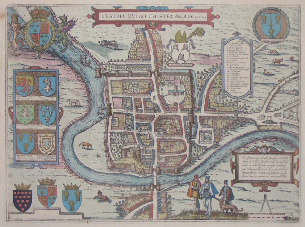 Map of Chester - Chester